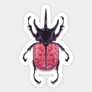 BeetleBrain Sticker